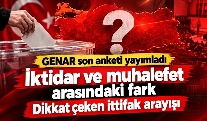 Son seçim anketi açıklandı!