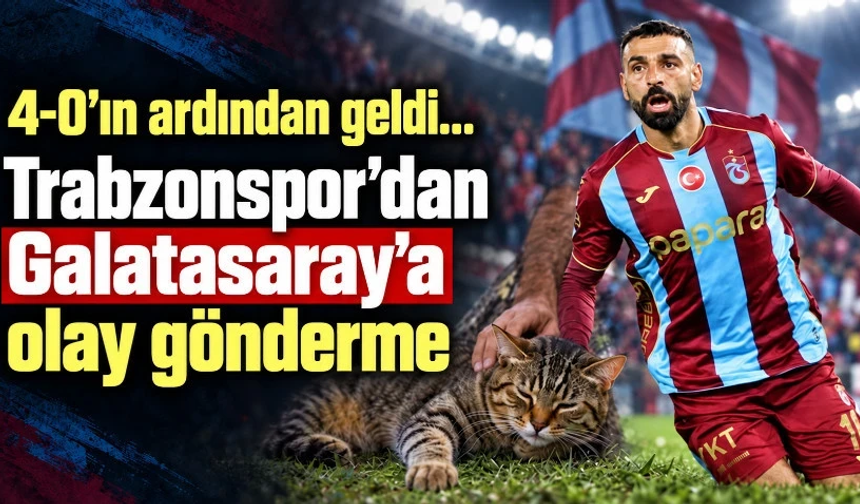 Trabzonspor'dan Galatasaray'a art arda göndermeler!