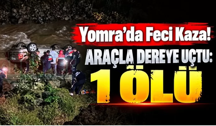 Yomra’da Feci Kaza: 1 Ölü