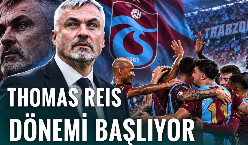 Trabzonspor'da Thomas Reis dönemi