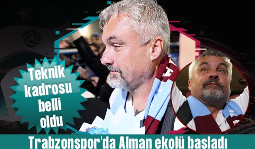 Trabzonspor'da Thomas Reis dönemi