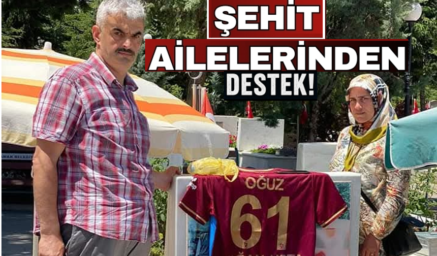 Şehit ailelerinden Trabzonspor mesajı!