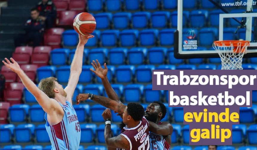 Trabzonspor evinde galip!