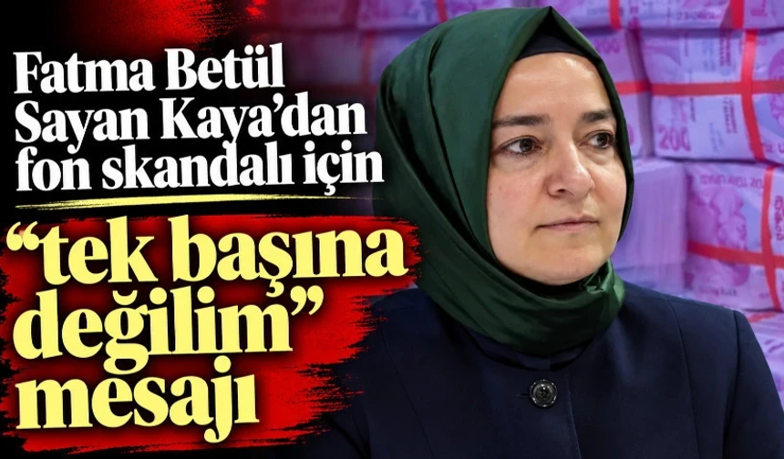 Fatma Betül Sayan Kaya’dan dikkat çeken mesaj! “Tek başıma değildim”