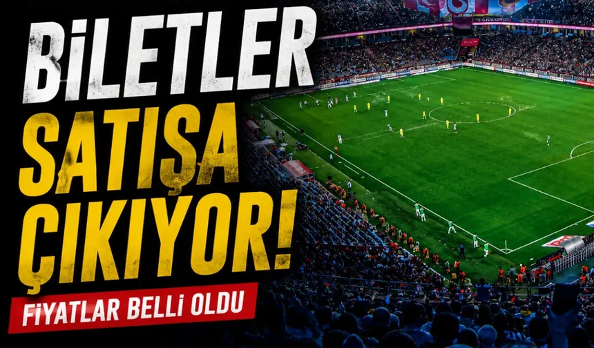 Trabzonspor’un KuPS maçı biletleri satışa çıkıyor! Fiyat belli oldu