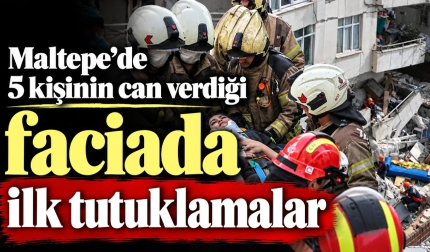 Mimar ve şantiye şefi tutuklandı