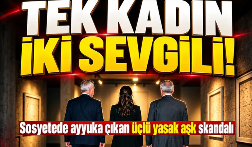 Sosyetede ayyuka çıkan "üçlü yasak aşk" skandalı