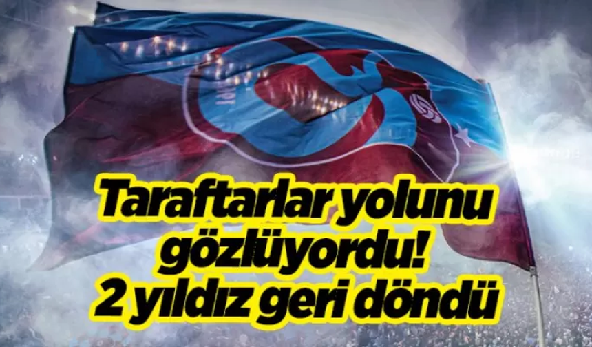 Trabzonspor'da iki yıldız geri döndü! Beşiktaş maçında oynayacaklar mı?