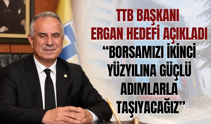 TTB Başkanı Ergan’dan Üyelere Teşekkür Mesajı