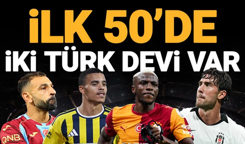 Dünyanın en değerli takımları belli oldu