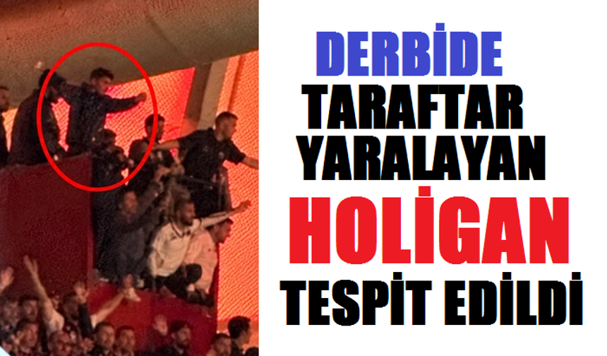 Trabzonspor-Beşiktaş derbisinde taraftarı yaralayan holigan tespit edildi!