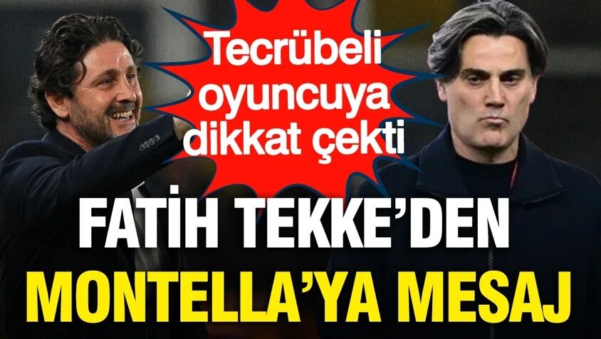 Fatih Tekke maç sonu konuştu