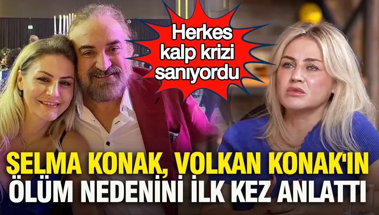 Herkes kalp krizi sanıyordu... Volkan Konak'ın eşi otopsi raporunu açıkladı