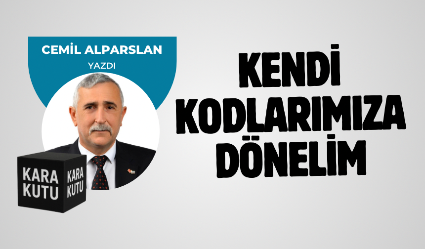 KENDİ KODLARIMIZA DÖNELİM