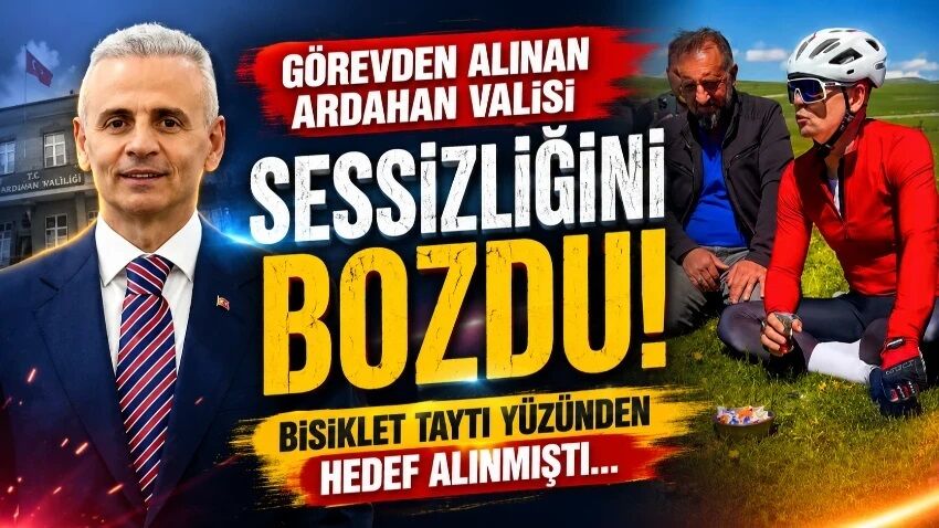 Görevden alınan Ardahan Valisi sessizliğini bozdu!