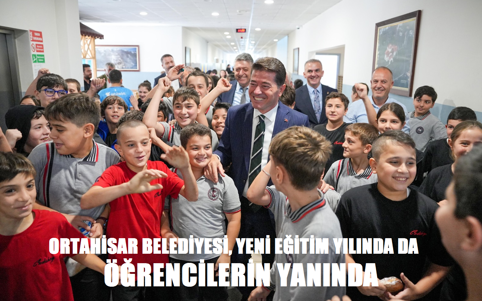 ORTAHİSAR BELEDİYESİ, YENİ EĞİTİM YILINDA DA ÖĞRENCİLERİN YANINDA