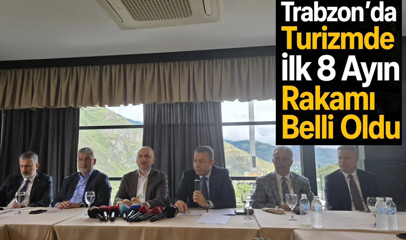 Trabzon'a 8 ayda turist yağdı!