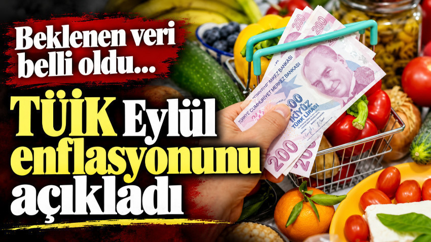 Eylül ayı enflasyon verileri açıklandı
