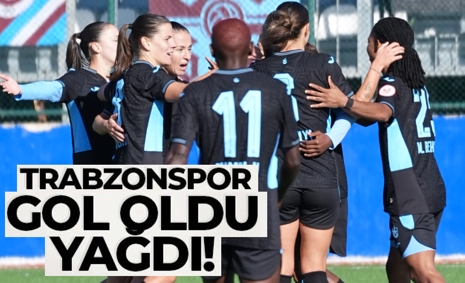 Trabzonspor gol oldu yağdı!
